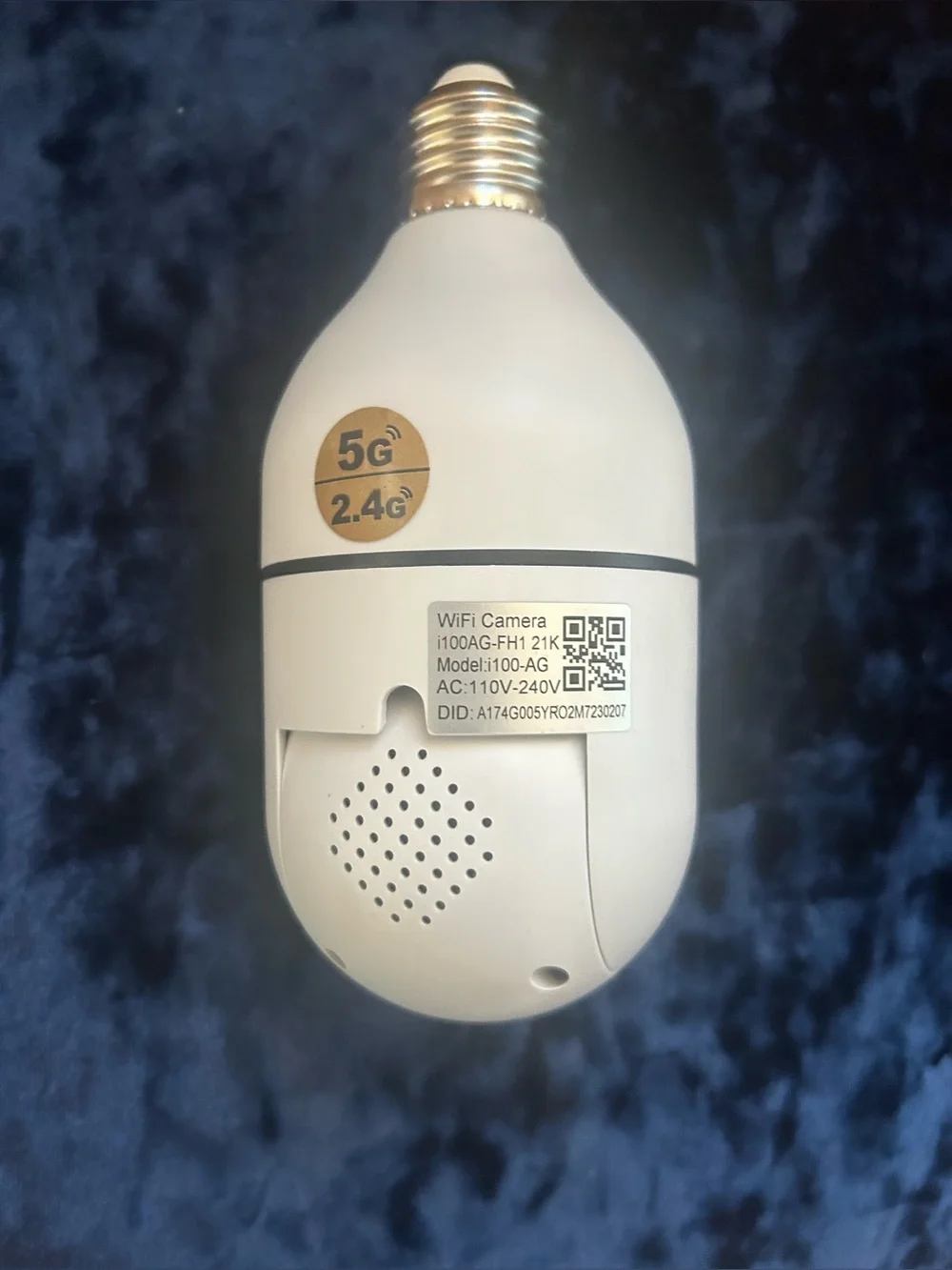 Two HD Smart WiFi Camera - White & Cream